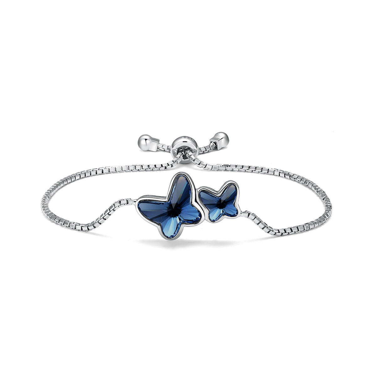 Royal Blue Butterfly Bracelet – Tímalaus