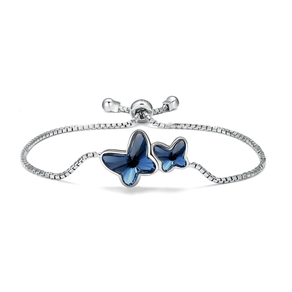 Butterfly Bracelet Rose Gold - Sale from Yumi UK